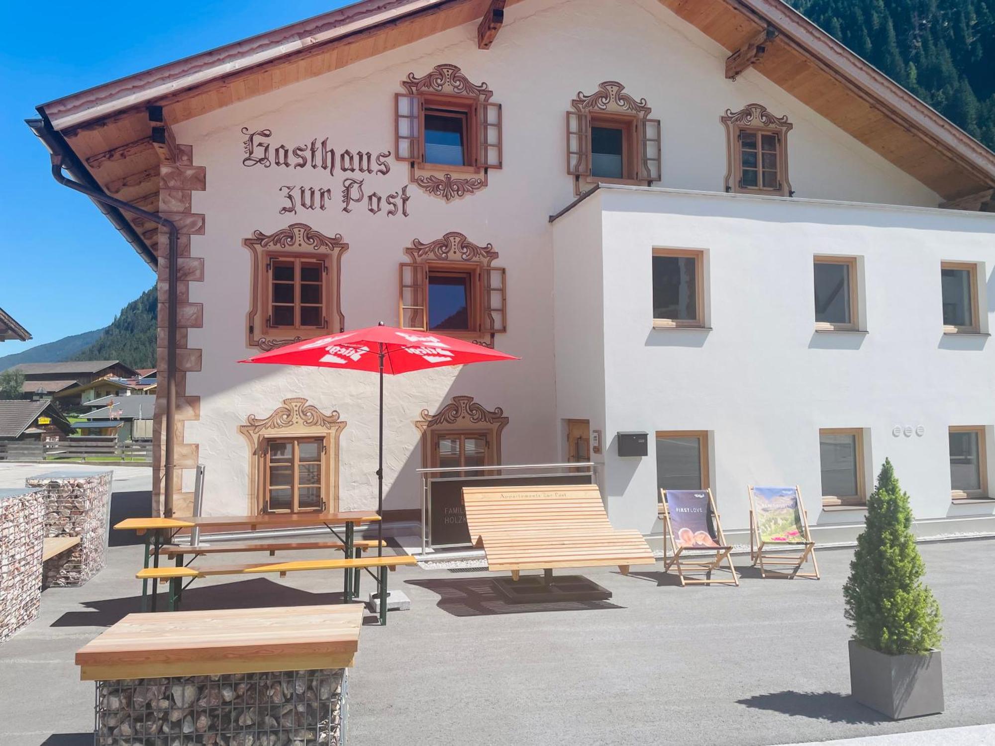 Appartements Zur Post Gries im Sellrain Exterior foto